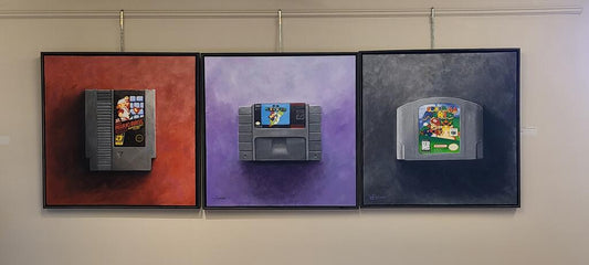 "My Genesis: Triptych" by Russ Renshaw